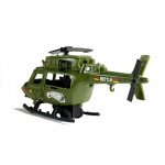 Vojenská súprava - helikoptéra, motorka, veža